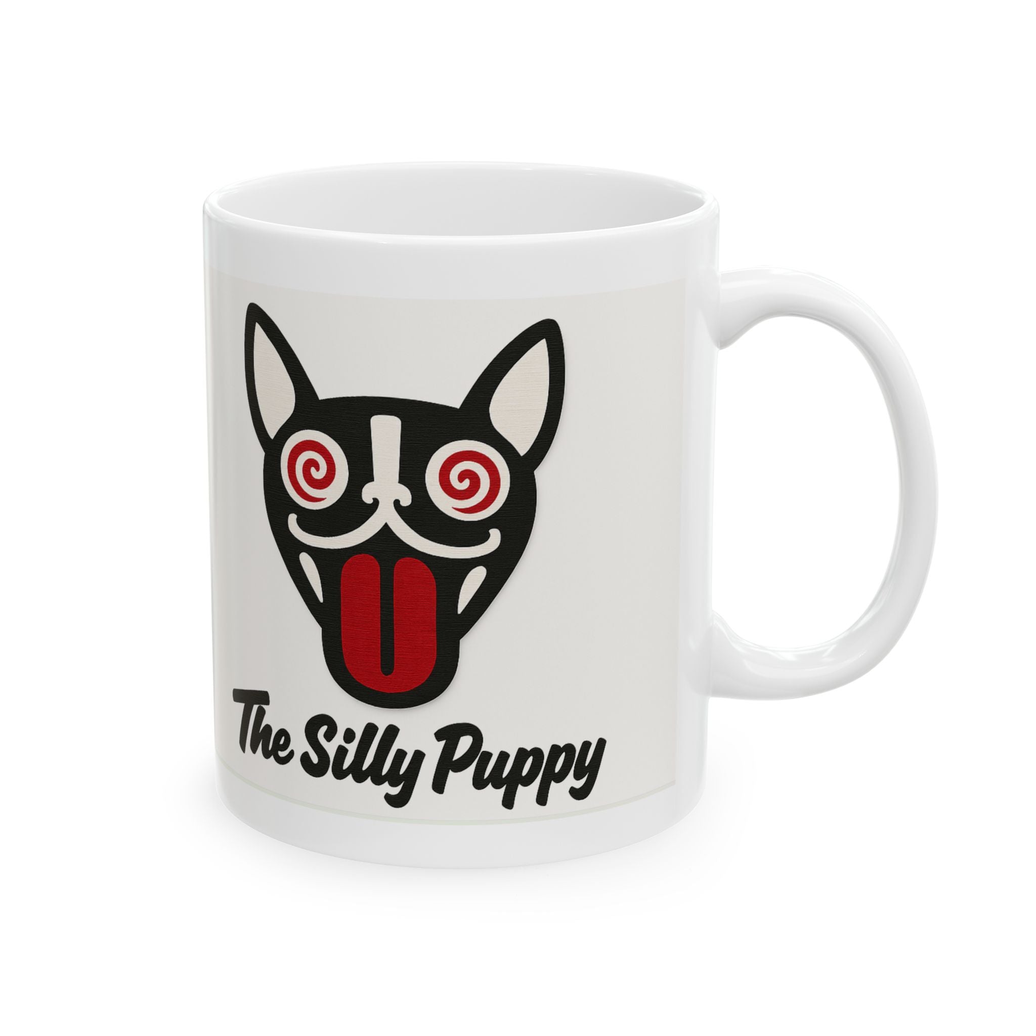 The Silly Puppy Mug | Ceramic Coffee Cup (11oz, 15oz)