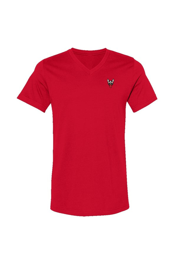 The Silly Puppy Unisex V Neck Tee
